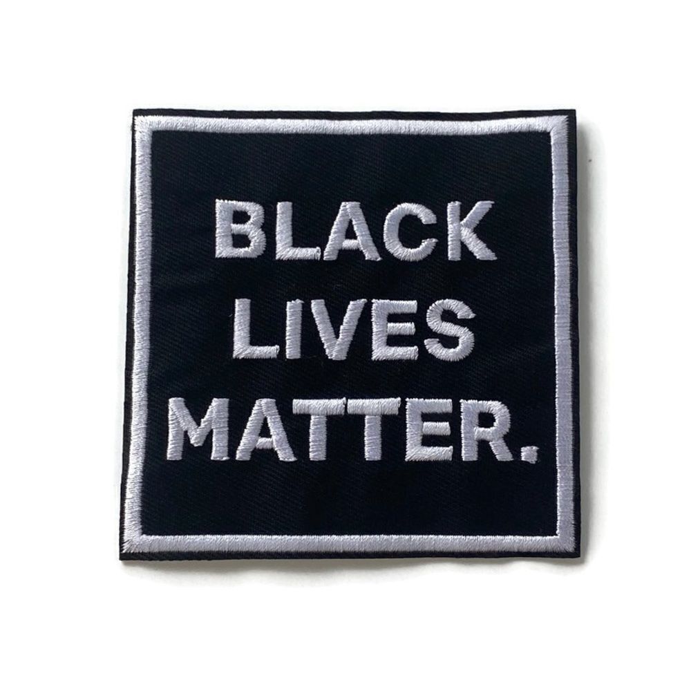 Black Lives Matter Embroidered Patch